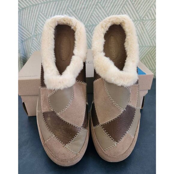 Easy Spirit Spirit Level 1 Patch Work Mules New In Box Size 8.5 - Picture 2 of 6